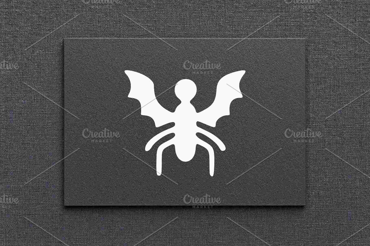 Bat Insect Silhouette Vector, an Animal Illustration by Vectorium Studio (Photo 4 of 4)
