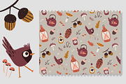 Cozy Autumn Seamless Pattern Design, a Pattern Graphic by Lady Bruniere Design (Thumbnail 9 of 13)