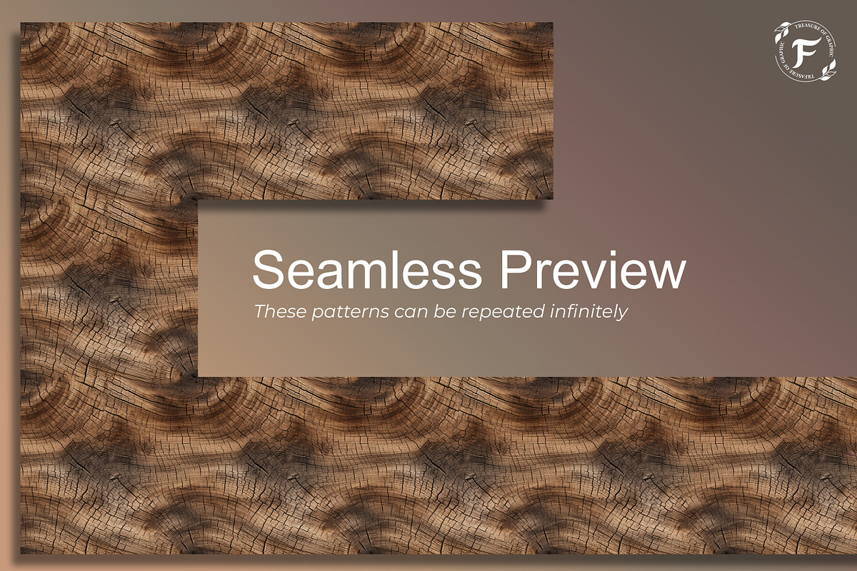 Vintage Wood Texture Seamless Patter, a Pattern Graphic by Forhadx5 (Photo 2 of 6)