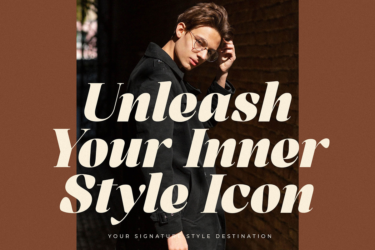 Kindora Bufferly Modern Vintage, a Serif Font by Letterena Studios (Photo 9 of 15)