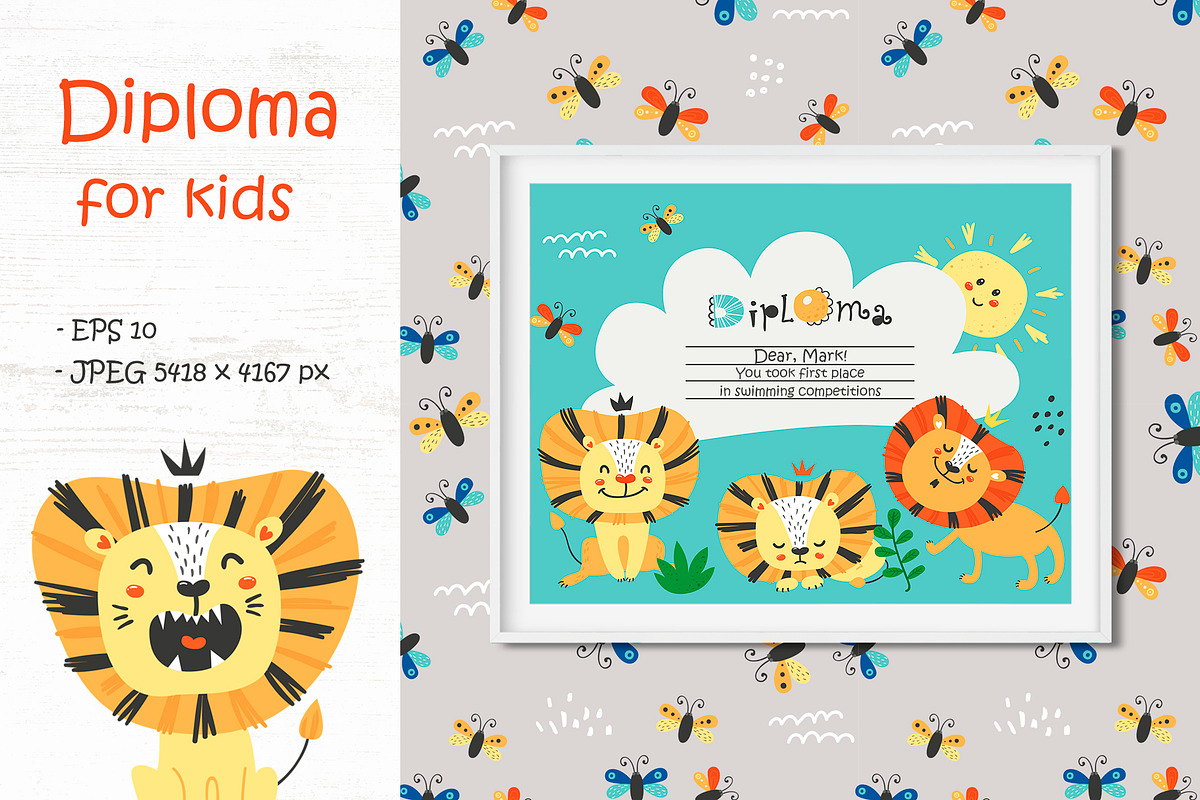 Little Lions Collection, a Graphic by Nafanya (Photo 10 of 13)