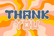 Happy grooming is a cute groovy font, a Serif Font by Brown Cupple (Thumbnail 5 of 5)