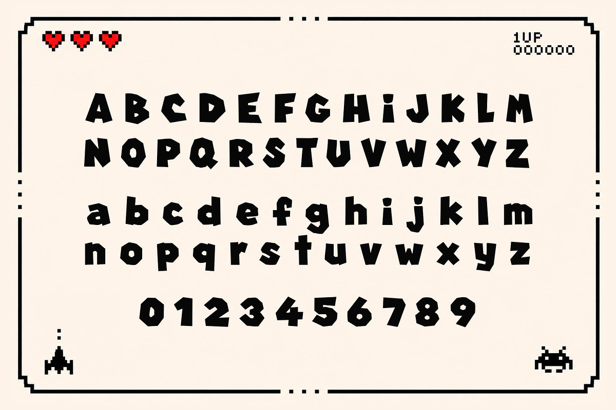 SuperBros - Bold Retro Display Font, a Sans Serif Font by RC graphics (Photo 2 of 6)