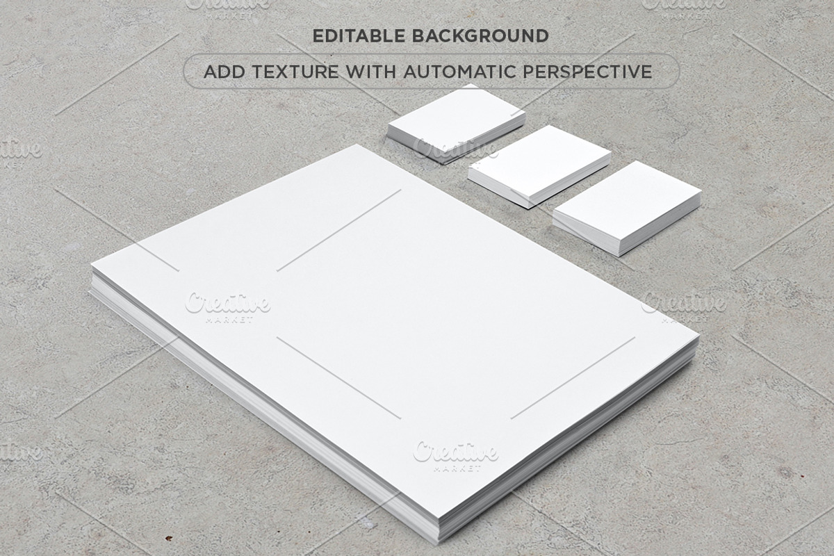 Mockup - Branding Stationery, a Product Mockup by tomodachi studio (Photo 3 of 4)