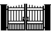 Ornamental Metal Fence Design Vector, an Object Graphic by Designer_Momina (Thumbnail 10 of 13)
