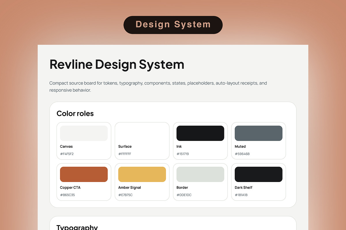 Revenue SaaS Landing Page, an UI Kit Template by Pitchlook.Studio (Photo 2 of 3)