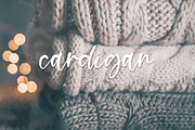 Cardigan Script, a Script Font by Beck McCormick (Thumbnail 11 of 11)