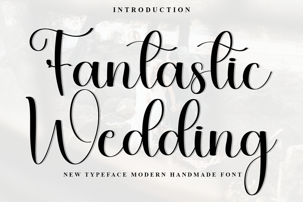 Fantastic Wedding, a Handwritten Font by FreshTypeINK (Photo 7 of 8)