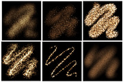 Procreate Glitter Brushes, a Brush Add-On by Elenbushe (Thumbnail 10 of 12)