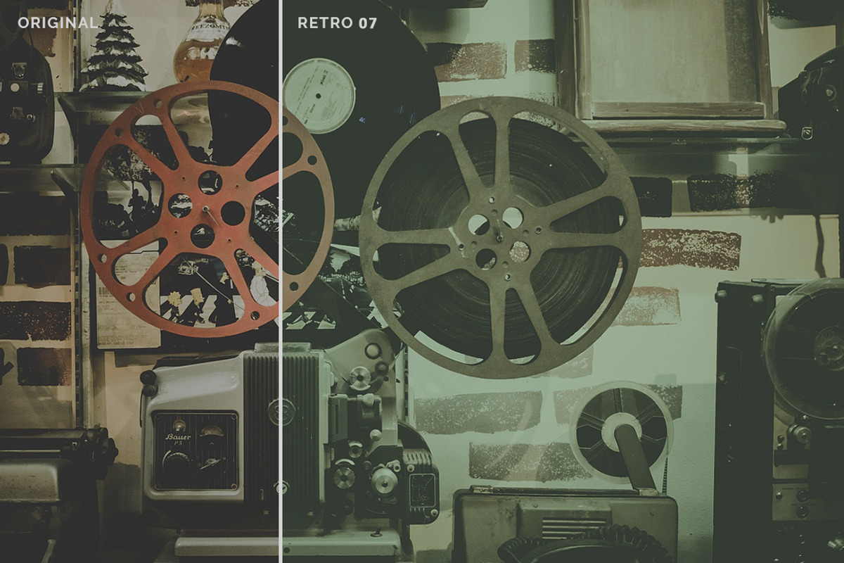 Retro - Photoshop Action, an Action Add-On by Nostal Studio (Photo 3 of 7)