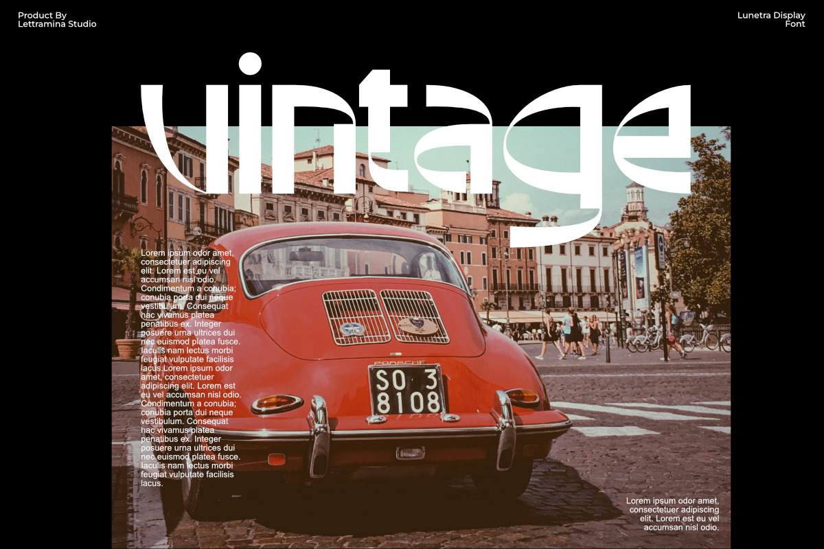 Lunetra, a Sans Serif Font by Lettramina Studio (Photo 3 of 10)