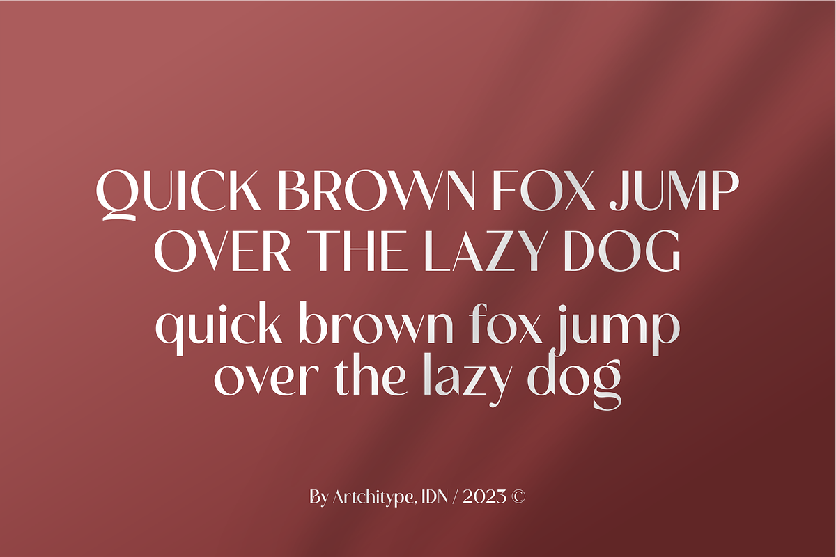 Gabriel Sarikaya - Unique Typeface, a Sans Serif Font by Artchitype Studio (Photo 12 of 14)
