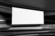 Big Screen Mock Up in Auditorium, a Mockup by Daniel Megias (Thumbnail 2 of 4)