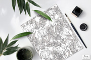 Lisian Floral Pattterns & Motifs, a Pattern Graphic by Zeesi Design Garden (Thumbnail 9 of 11)