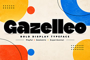 Gazelleo, a Slab Serif Font by Wow Magic (Thumbnail 1 of 4)