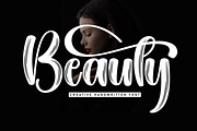 Beauty | Script Font, a Handwritten Font by Scratchones (Thumbnail 1 of 9)