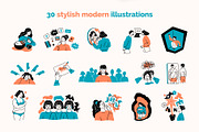 Mental Health and Psychology Concept, an Object Graphic by 35lab (Thumbnail 5 of 6)