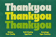 Mickon Font Family, a Sans Serif Font by Asenbayu (Thumbnail 15 of 15)