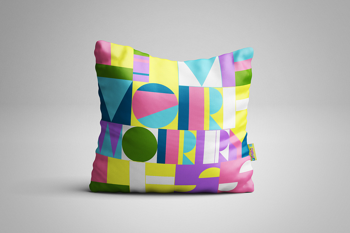 MOSAIC color font preview 6