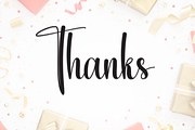 Birthday | Script Font, a Handwritten Font by Scratchones (Thumbnail 9 of 9)