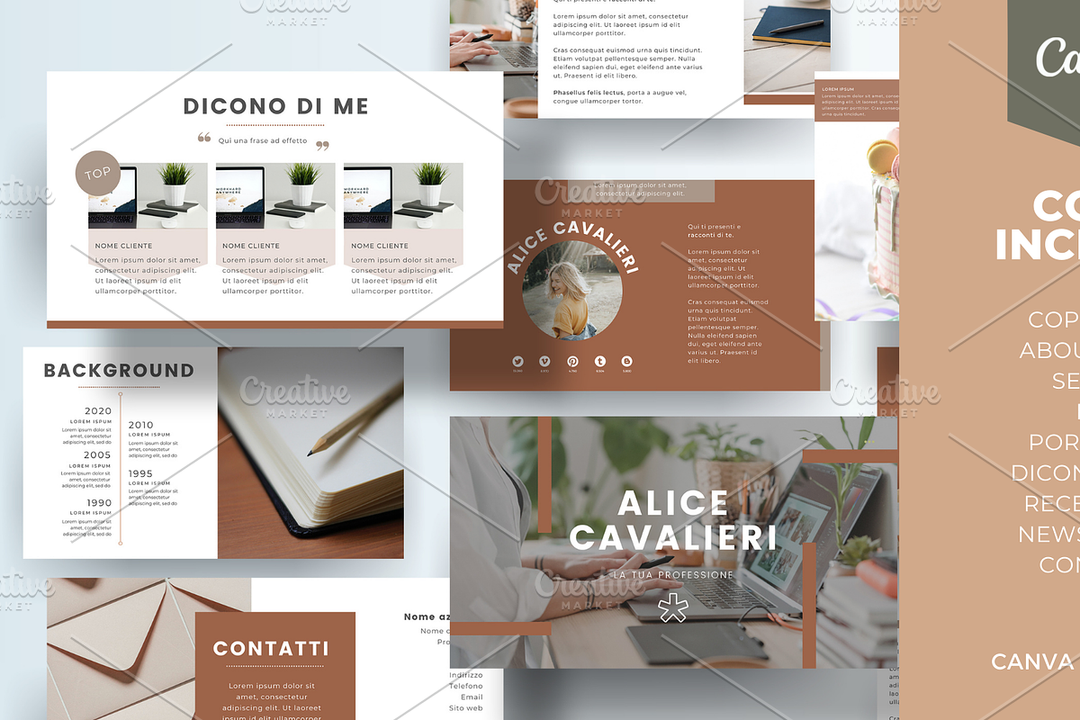 Presentation Template | Canva, a Presentation Template by Strategie Creative (Photo 3 of 6)