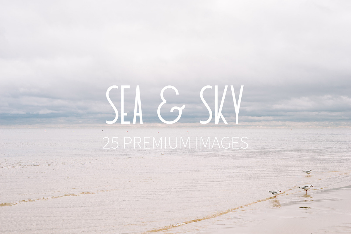Sea & Sky | 25 Premium Images, a Templates & Theme by Barn Images (Photo 1 of 2)