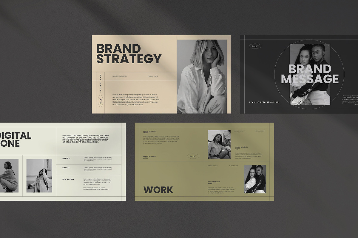 Brand Strategy Template, a Templates & Theme by evgenystudio (Photo 5 of 9)