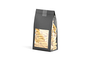 Black Penne Pasta Pack 3D Model, an Object 3D Model by rebrandy (Thumbnail 1 of 9)