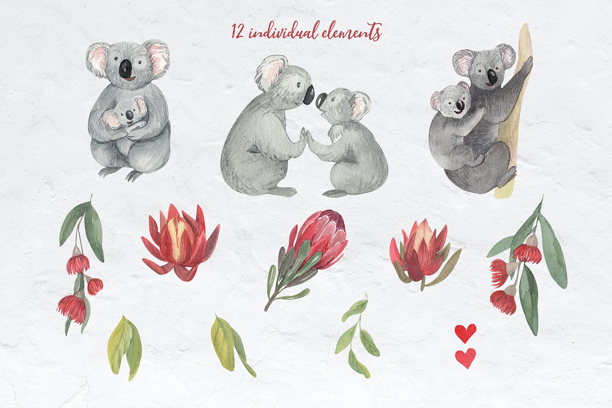 Koala Mama - Mother's Day Clipart, an Animal Illustration by Catch the Dream Art (Photo 3 of 7)