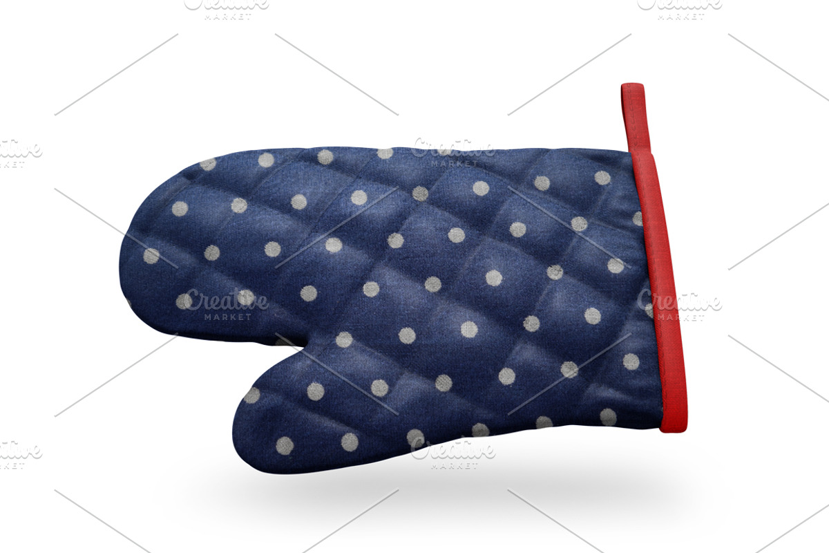 Quilted Oven Mitts Mockup, a Household Mockup by PixelMockup (Photo 11 of 17)