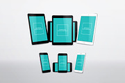 Responsive Devices Mockup, an iPhone Mockup by RSplaneta (Thumbnail 8 of 9)