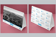 Desk Calendar 2026 (DC009-26-S), a Stationery Template by mikhailmorosin (Thumbnail 4 of 6)