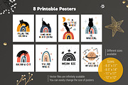 Cats and Rainbows Graphic Pack, an Animal Illustration by Gulnara Sabirova (Thumbnail 2 of 17)