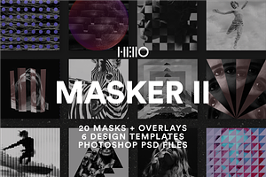 Masker II Photo Collage Templates