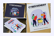Animated Cyber Monday Illustrations, an Emoji Icon by Vectors Market (Thumbnail 4 of 8)