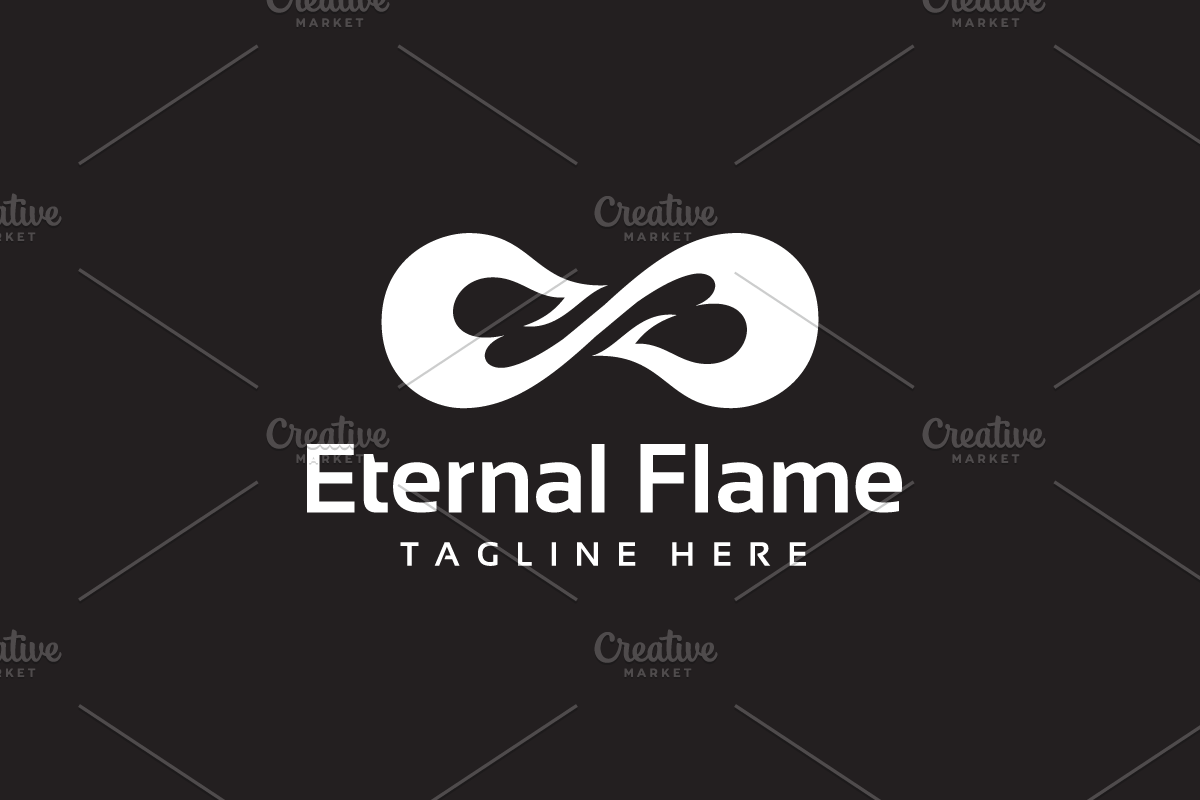 Eternal Flame Infinity Logo Design, a Branding & Logo Template by yopie (Photo 2 of 3)