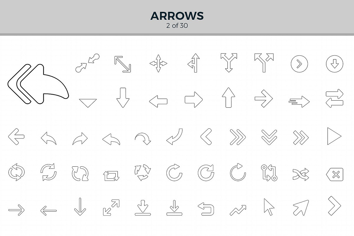 Jumbo Line Icons Pack, an Outline Icon by Jumbo Icons (Photo 4 of 48)