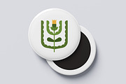 Abstract floral icons, flowers set, a Decorative Illustration by Good Studio (Thumbnail 9 of 13)