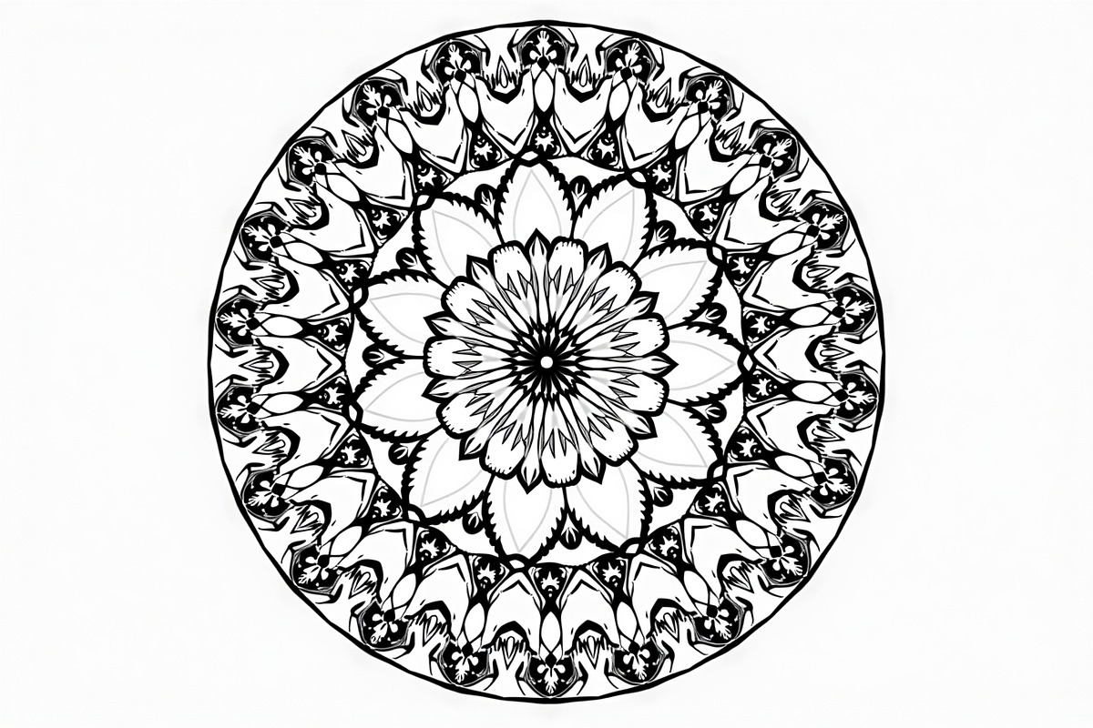Elegant Hand-Drawn Mandala Designs, an Object Graphic by BIPLOB EXPERT (Photo 11 of 13)