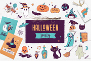 Halloween Party Collection, a Texture Illustration by Marish (Thumbnail 1 of 7)