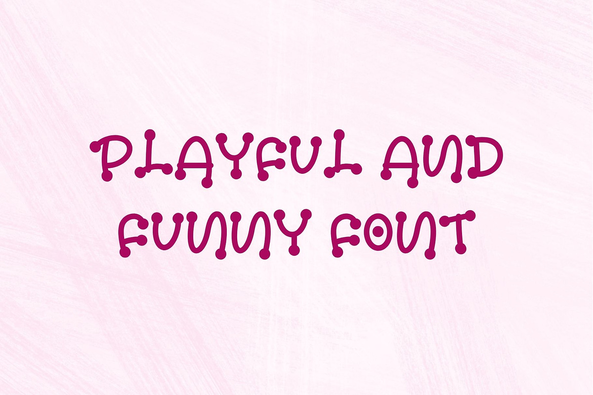 Dotplays, a Handwritten Font by Letterafa Studio (Photo 6 of 7)