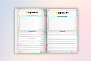 Kid’s Minds & Big Ideas Planner, a Stationery Template by Designmela01 (Thumbnail 5 of 8)