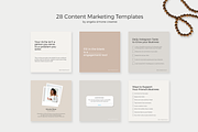 Instagram Canva Minimalist Templates, a Social Media Template by angela simone creative (Thumbnail 4 of 25)