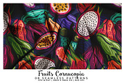 Fruits Cornucopia, a Pattern Graphic by Digital Art Creations (Thumbnail 3 of 6)