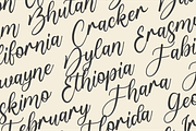 Hello Fresh - Heart Script Font, a Script Font by Muwatta Studio (Thumbnail 6 of 10)