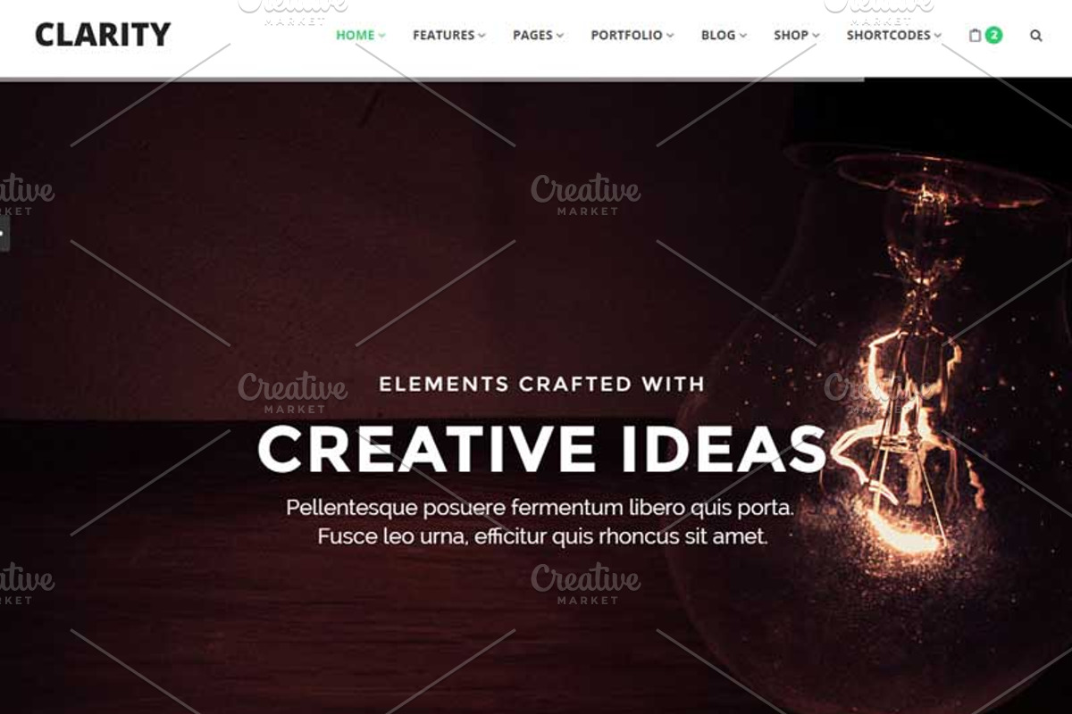 Clarity - Business Template, a Bootstrap Template by romel.panahon (Photo 2 of 7)