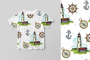 Set sea adventures., an Illustration by VitalinaGofman (Thumbnail 5 of 6)