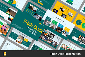 Pitch Deck Google Slides, Powerpoint, a Presentation Template by Fit-tee