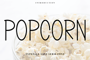 Popcorn, a Sans Serif Font by FreshTypeINK (Thumbnail 1 of 7)