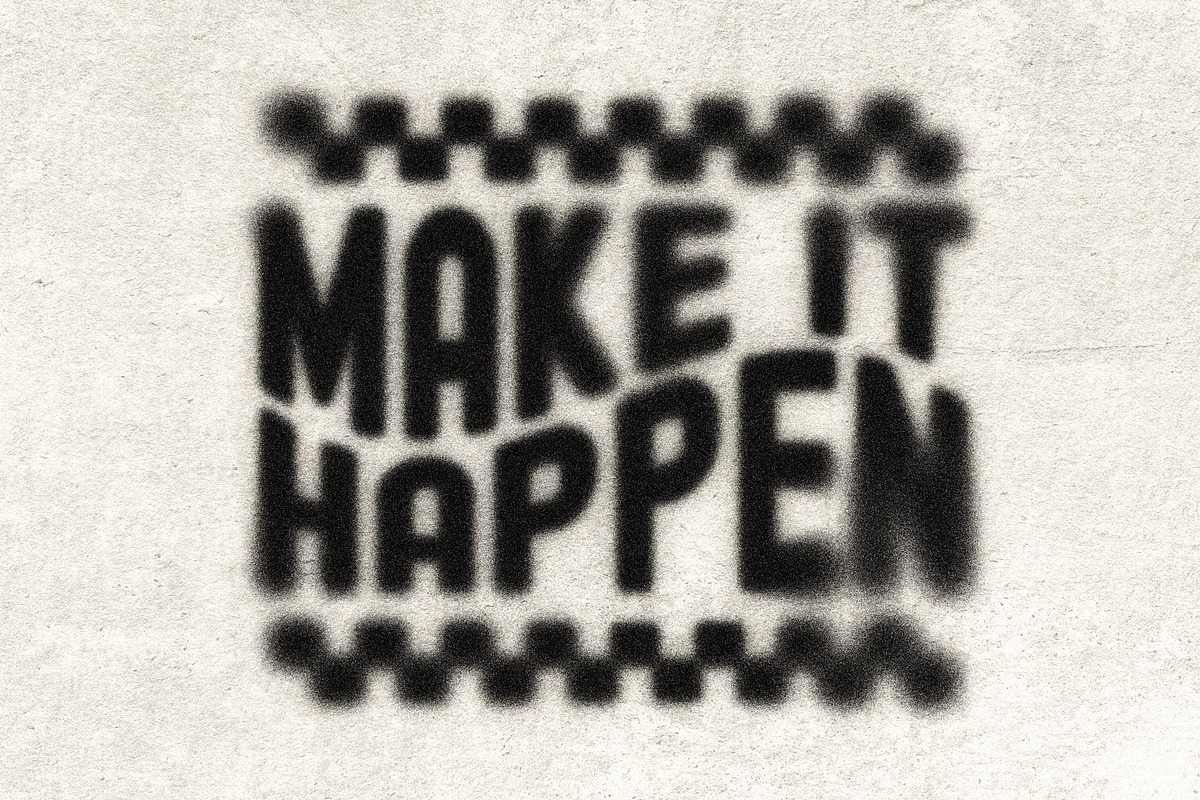 Airbrush Text Effect, a Layer Style Add-On by Design Squad (Photo 2 of 3)